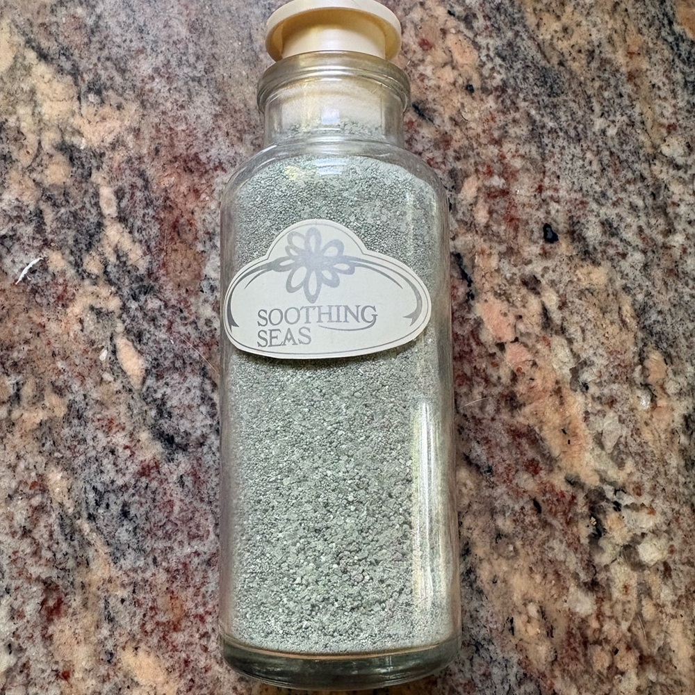 Vintage Bath Salts Avon Soothing Seas